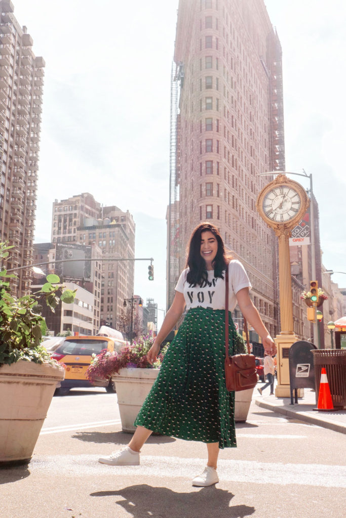 Anthropologie NYC outfit by Hopeful Outsiders, Flat Iron